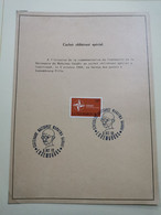 Luxembourg, Cachet Obliterant Spécial, Centenaire Naissance Mahatma Gandhi 1969 - Blocs & Hojas