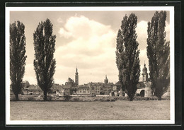 AK Kitzingen Am Main, Blick Von Etwashausen Gegen Den Ort - Kitzingen