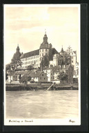 AK Neuburg / Donau, Blick Zum Schloss - Neuburg