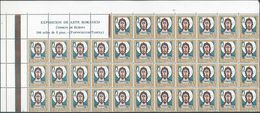 CARPETA PLIEGOS  ///  (C075) ESPAÑA 1961    EDIFIL Nº 1365 EN PLIEGO DE 40 SELLOS **MNH - Unused Stamps