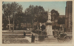 CPA FRANCE 42 "Belmont, Place Jeanne D'Arc" - Belmont De La Loire