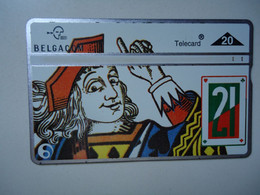 BELGIUM   USED CARDS   PLAYER 21 - Sonstige & Ohne Zuordnung