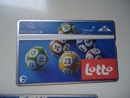 BELGIUM   USED CARDS   LOTTO 610B - Other & Unclassified