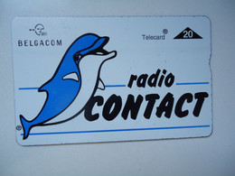 BELGIUM   USED CARDS   RADIO CONTACT - Other & Unclassified
