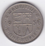 Ile Maurice One Rupee 1956 Elizabeth II. KM# 35 - Mauricio