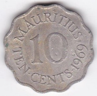 Ile Maurice 10 Cents 1969 Elizabeth II. KM# 33 - Mauricio