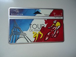 BELGIUM   USED CARDS  SPORT CYCLING TOUR DE FRANCE - Otros & Sin Clasificación