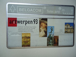 BELGIUM   USED CARDS  ART ARTWERPEN 93 - Autres & Non Classés