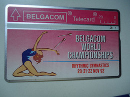 BELGIUM   USED CARDS SPORT CHAMPIONSHIPS RHYTHMIC GYMNASTICS - Other & Unclassified