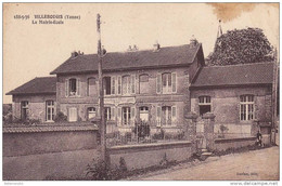 Cpa 89 Villebougis La Mairie-école Non Voyagée (tâche Visible Sur Le Scan) - Villebougis