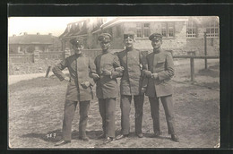 Foto-AK Hammelburg, 1914, Soldaten Auf Dem Truppenübungsplatz - Hammelburg