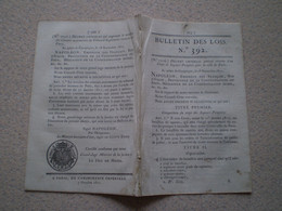 Napoléon: Création D'un Corps De Sapeurs Pompiers Pour Paris: Organisation, Solde, Masse, Revues, Habillement, Armement - Décrets & Lois