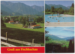 Gruß Aus Fischbachau (Obb. , Leitzachtal) - Schwimmbad - Miesbach
