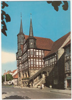 Duderstadt - Rathaus (erbaut 1240) Mit Mariensäule - Duderstadt