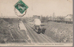 VILLERS BRETONNEUX   - LA GARE - Villers Bretonneux