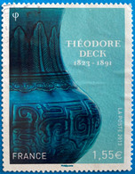 France 2013 : Théodore Deck, Céramiste Français N° 4797 Oblitéré - 2010-.. Matasellados