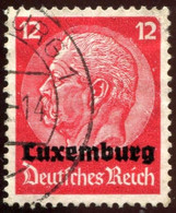 Pays : 286,1 (Luxembourg)  Yvert Et Tellier N° : Oc   7 (o) - 1940-1944 German Occupation