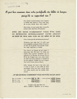 COURRIER COMMERCIAL : Crédit Industriel De Normandie à DOMFRONT, Promotion Bons D'armements, Après 1938. - Décrets & Lois