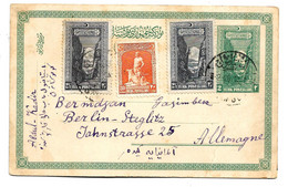 Tur178 / TÜRKEI - Ganzsache Aufgewertet 1928 Nach Berlin-Steglitz - Covers & Documents