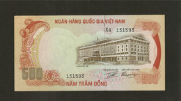 Vietnam Sud, 500 Đồng, 1972-1975 ND Issue - Viêt-Nam