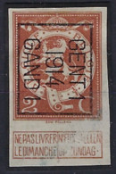 Nr. 109  Typo 51 B GENT I 1914 GAND I - ONGETAND / NON DENTELEE (*)   ; Staat Zie Scan ! - Tipo 1912-14 (Leoni)
