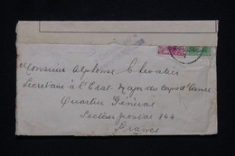 NOUVELLE ZÉLANDE - Enveloppe Pour Un Soldat En France En 1915 Avec Contrôle Postal - L 96819 - Covers & Documents