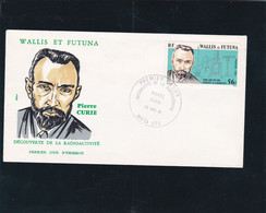 Wallis Et Futuna Enveloppe 1er Jour 1981 N° 266 Pierre Curie - Cartoline Maximum