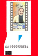 Nuovo - MNH - ITALIA - 2021 - 100 Anni Della Nascita Di Nino Manfredi - Ritratto - B - Alfanumerico - 2021-...: Mint/hinged