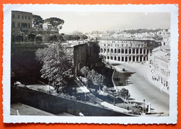 ITALIA , ROMA RUPE TARPEA E TEATRO MARCELLO , VG 1933 - Coliseo