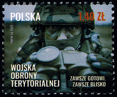 Poland 2021 Fi 5124 Mi 5274 Territorial Defense Forces - Ongebruikt