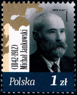 Poland 2021 Fi 5134 Mi 5284 Michał Jankowski (1842-1912) - Ungebraucht