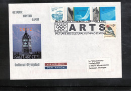 USA 2002 Olympic Games Salt Lake City - Arts Interesting Cover - Hiver 2002: Salt Lake City