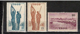 Pilage Du Mil Baie De Mono Sans RF N°217 à 219 - Unused Stamps