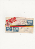ENVELOPPE    PAR AVION     1er TRANSPORT AERIEN  1938 - Ohne Zuordnung