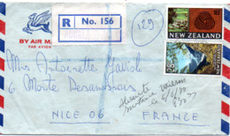 NEW-ZELAND  LETTRE RECOMMANDEE AUCKLAND 1970 - Lettres & Documents