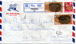 NEW-ZELAND  LETTRE RECOMMANDEE  TURANGI - Covers & Documents