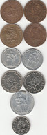 PIECES POLYNESIE FRANCAISE LOT 10 PIECES - Autres & Non Classés