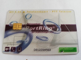 NETHERLANDS  CHIPCARD HFL 5,00 PORTRING TRANSPARANT CARD   NO;CKD 101 MINT CARD    ** 5432** - Unclassified