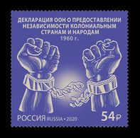 Russia 2020 Mih. 2897 Declaration On The Granting Of Independence To Colonial Countries And Peoples MNH ** - Nuovi