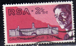 Delcampe - SUD SUID SOUTH AFRICA RSA AFRIQUE 1967 PROFESSOR BARNARD GROOTE SCHUUR WORLD'S FIRST HEART TRANSPLANT CENT. 2 1/2c USED - Gebruikt