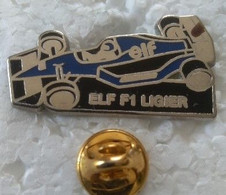 Pin's - Automobiles - F1 - ELF F1 LIGIER - - F1