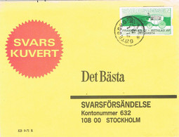 40338. Carta Comercial GOTEBORG (Sverige) Suecia 2012. SVARSLÖSEN, Franqueo Pagado, Privat - Briefe U. Dokumente