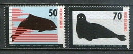 Holland Netherlands Mi# 1279-80 Postfrisch/MNH - Fauna Seal And Dolphin - Nuovi