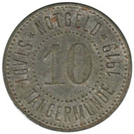 ALLEMAGNE - TANGERMÜNDE - 10.1 - Monnaie De Nécessité - 10 Pfennig 1919 - Notgeld