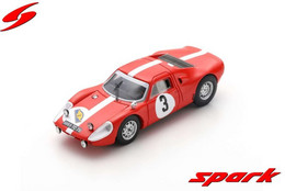 Porsche 904 GTS - François Dumousseau/Mlle Roque - Rallye Routes Du Nord 1967 #3 - Spark - Spark