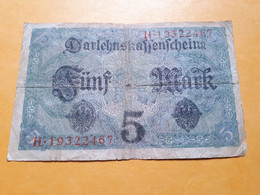 ALLEMAGNE 5 MARK 1917 DARLEHENSKASSENSCHEIN - Imperial Debt Administration