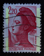 1985 Liberté De Gandon N°2376 (type I) Rare Variété Phosphore Interrompues !!! - Gebruikt