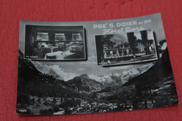 Aosta Prè St. Didier Hotel Dora 1960 + NO Francobollo - Altri & Non Classificati