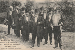 Nantes 14 Juin 1908 : Souvenir 75e Anniversaire De La Mutualité Sous La Présidence De Mr Emile Loubet - Nantes