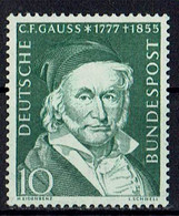 BRD 1955 // 204 ** Carl Friedrich Gauß - Ungebraucht